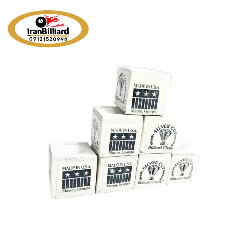 گچ بیلیارد Silver Cup – پک ۱۲ عددی